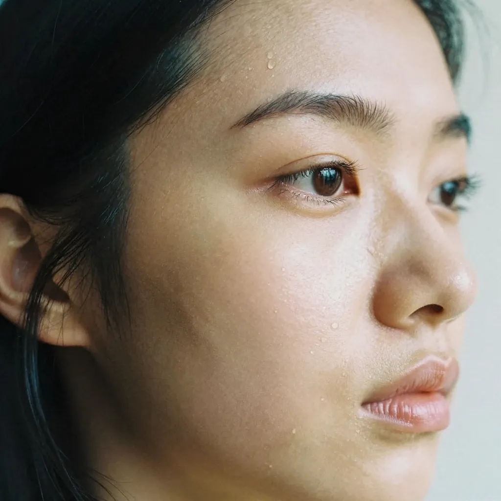 Cool-toned workspace with linear visual elements