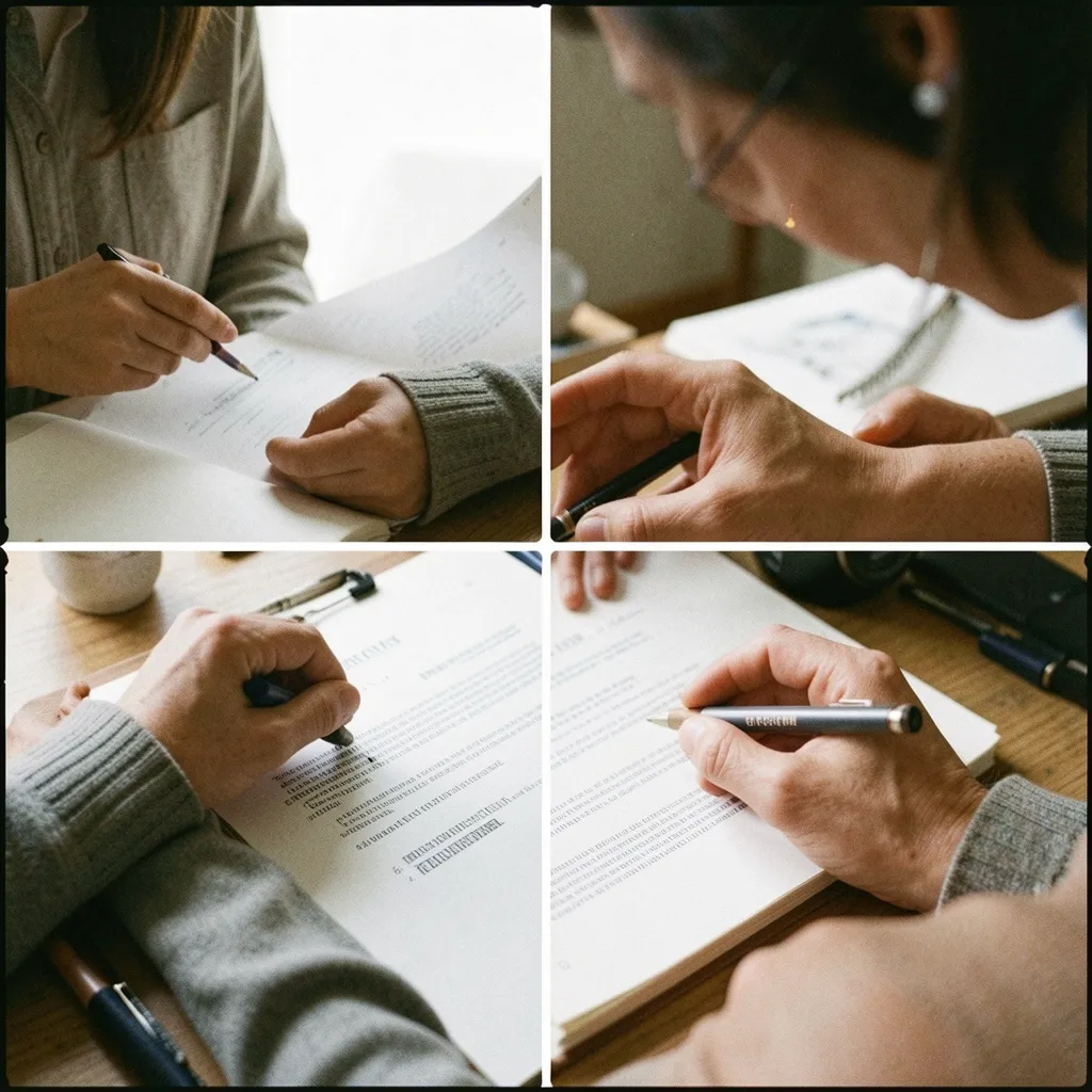 Minimal diagram-like composition in silver tones